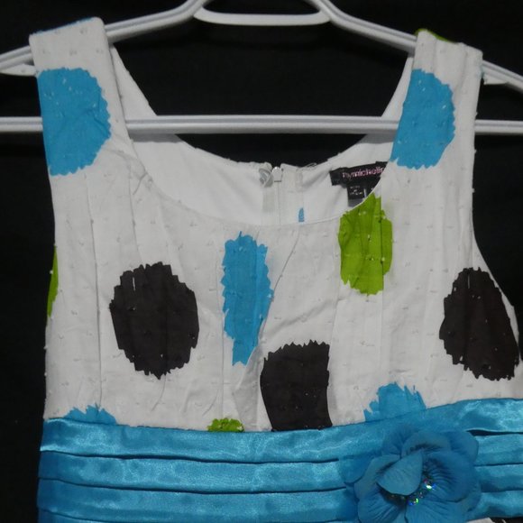 MY MICHELLE | size 16 | Sleeveless Polka Dot Dress | Zip Back | BNWOT - Picture 5 of 16